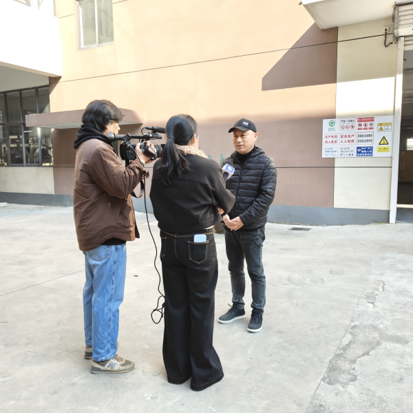 Nantong TV focuses on Hengli and explores the intelligent future of home textile industry!
